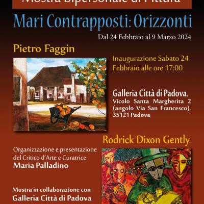 24 febbraio/9 marzo 2024 - Mari contrapposti: Orizzonti - Opere esposte