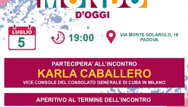 INCONTRO - I GIOVANI: UNO SGUARDO AL MONDO
